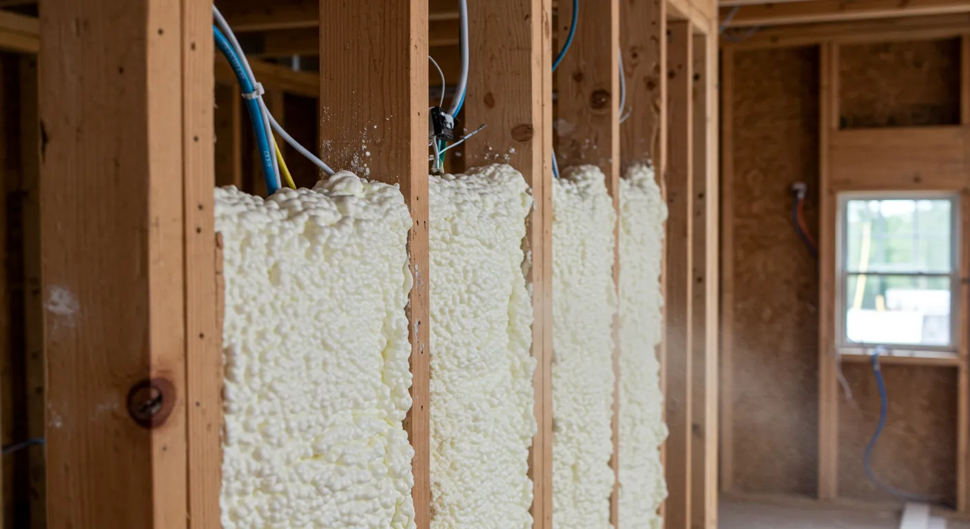 vapor barrier spary foam insulation